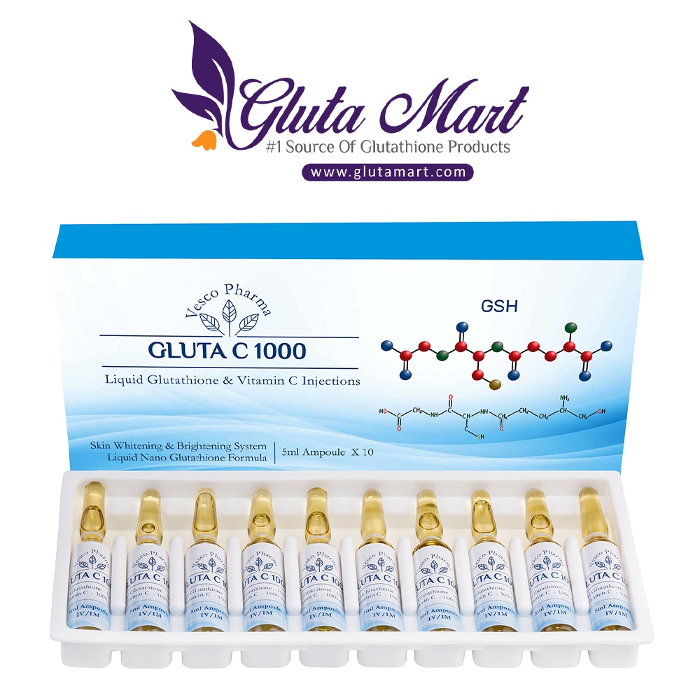 Glutathione Injection By Vesco Pharma Gluta C 1000 And Vitamin C