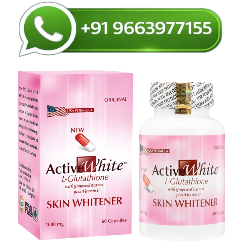 Active White Glutathione Skin Whitening Capsules