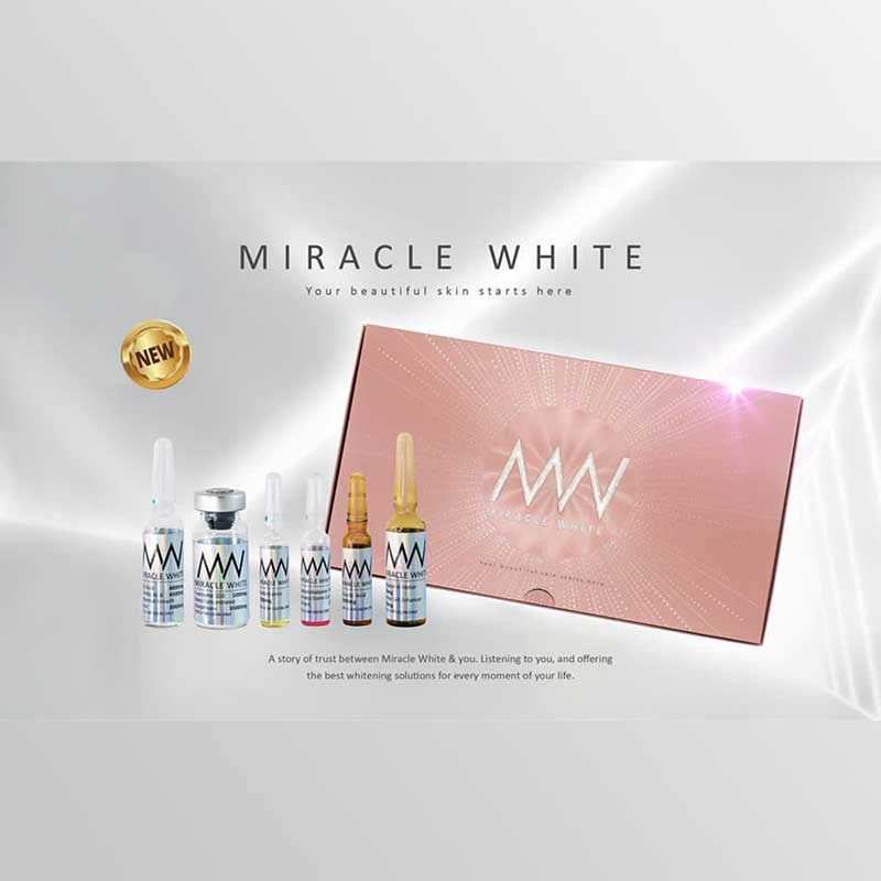 Miracle White Pink 35000mg Glutathione Injections