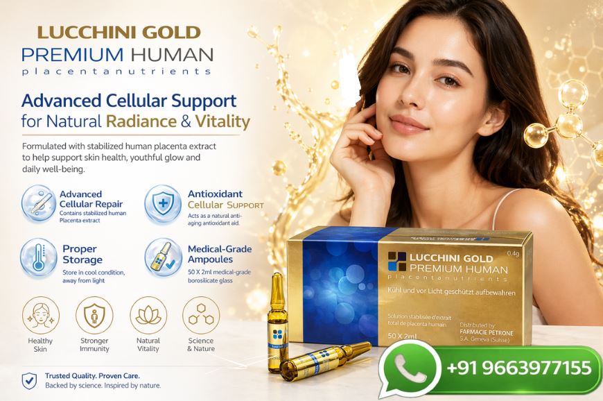 Lucchini Gold Premium Human Placenta Injection