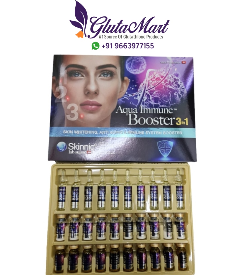 Aqua Immune Booster 3 in 1 Glutathione Injection
