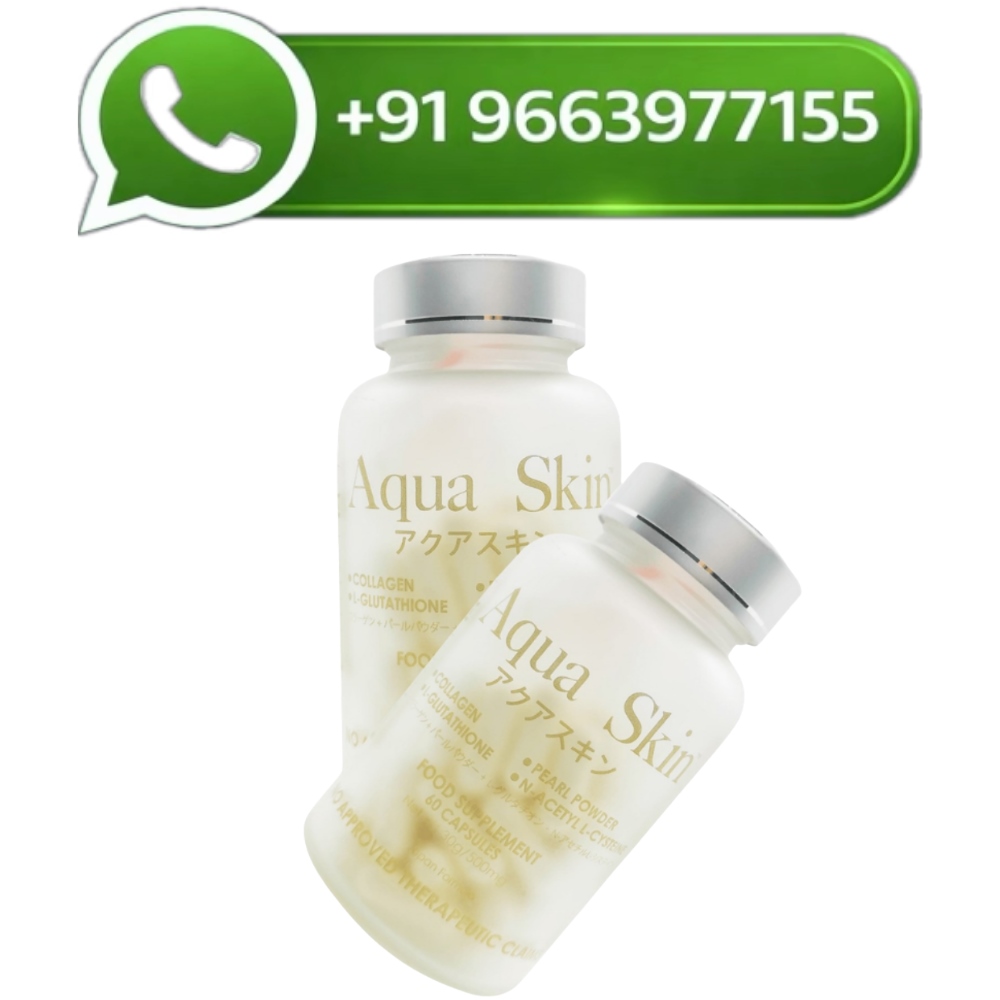 Aqua Skin Glutathione and Collagen Whitening Pills