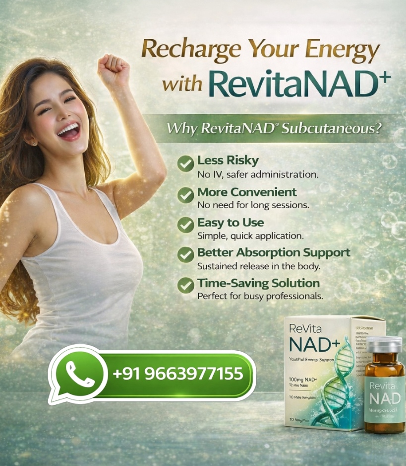 Revita NADplus 100mg Injection Subcutaneous Anti Aging Therapy