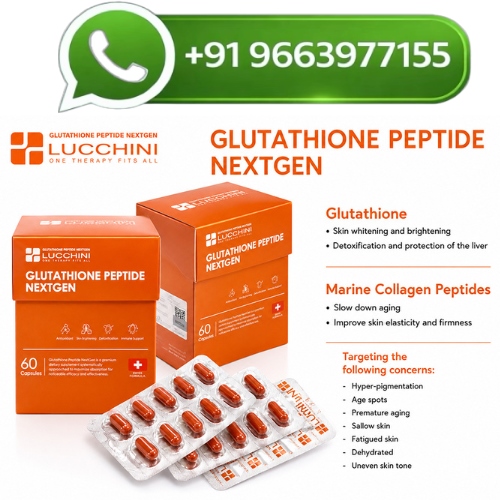 Lucchini Glutathione 2000mg Peptide NextGen Capsules