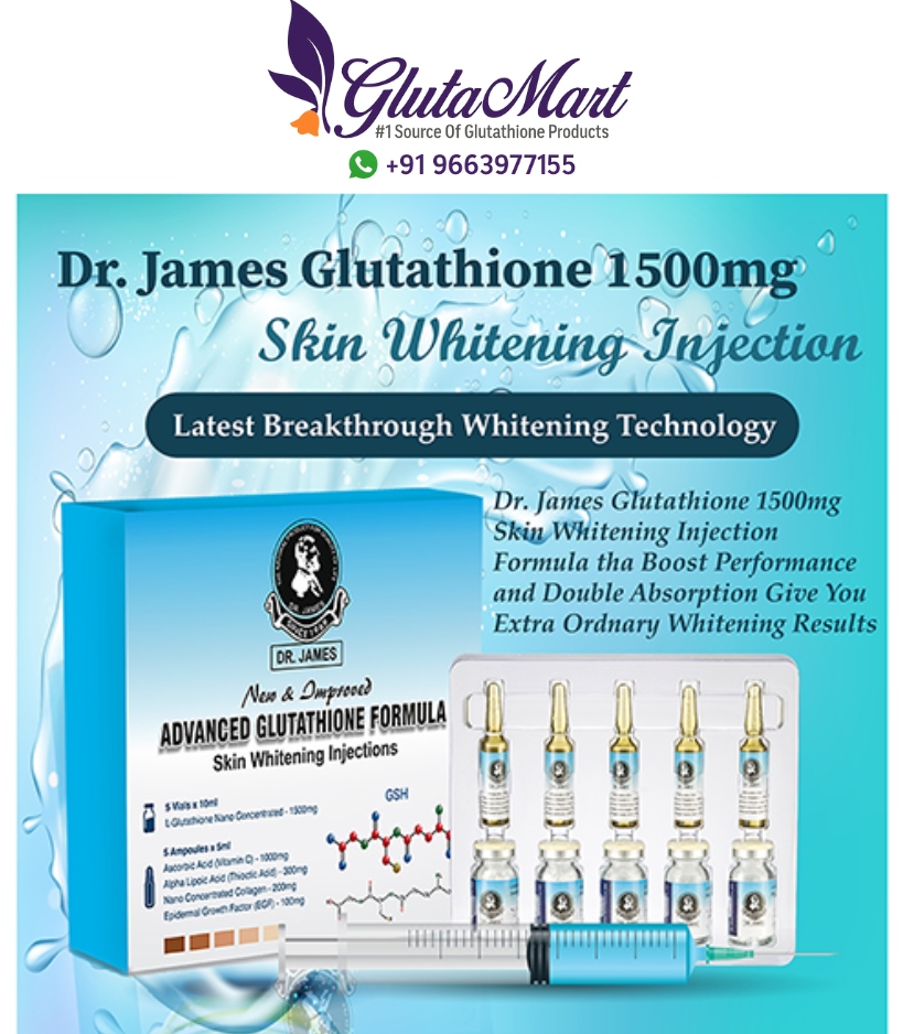 Dr James Skin Whitening Glutathione Injection
