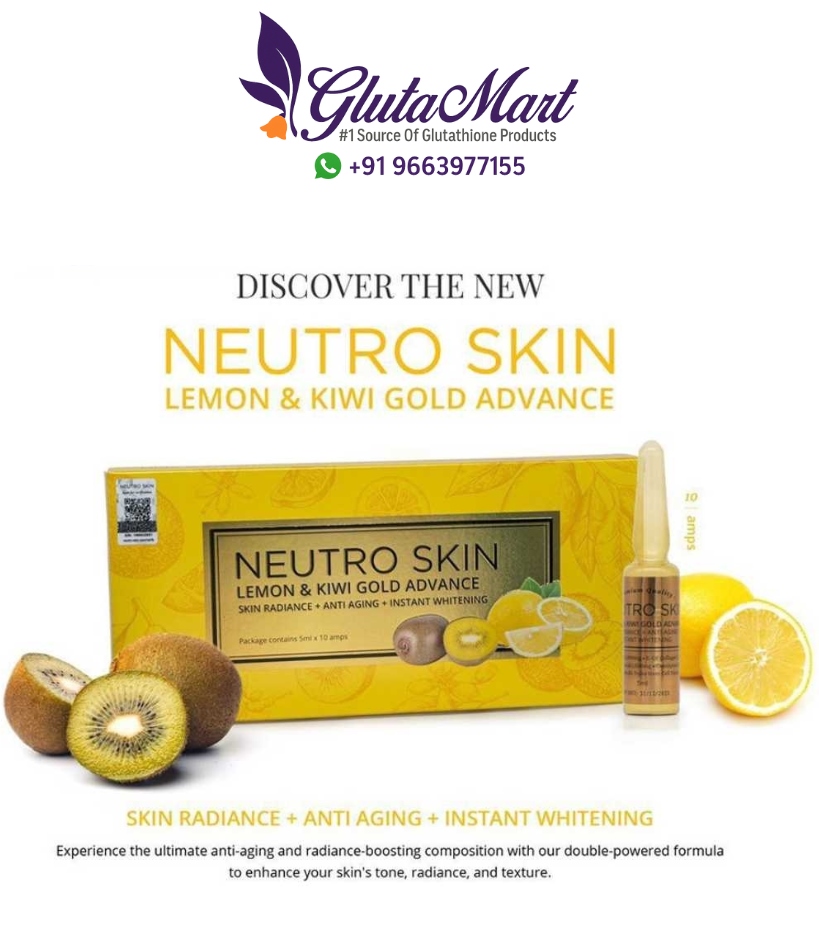 Neutro Skin Lemon and Kiwi Gold Advance Vitamin C Injection