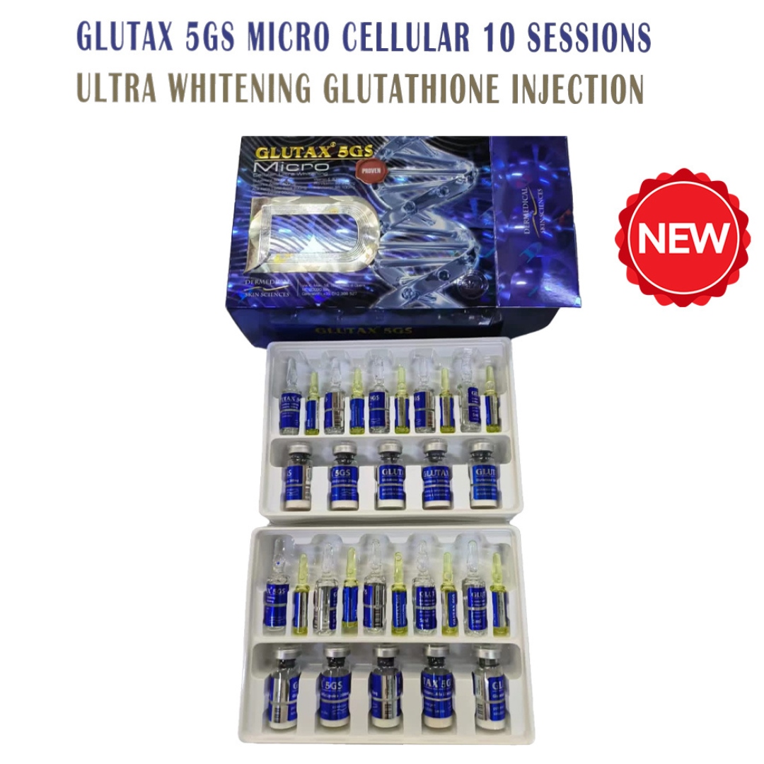 Glutax 5gs Micro 5000mg Cellular Ultra Whitening Injections