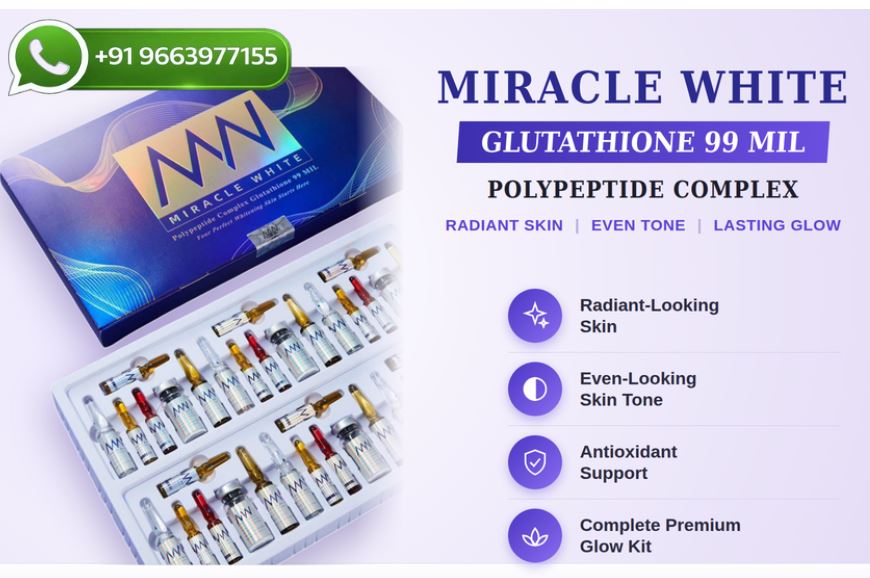 Miracle White 99,000,000mg Glutathione Injection: 7 Key Benefits, Ingredients, FAQs & Safety Guide