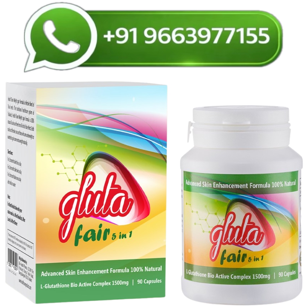 Gluta Fair 5 in 1 Glutathione Skin Whitening Pills