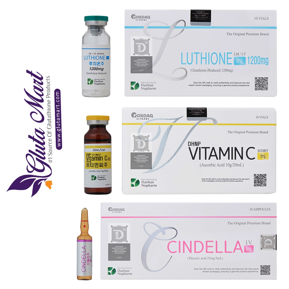 Cindella Glutathione Injections 1200mg