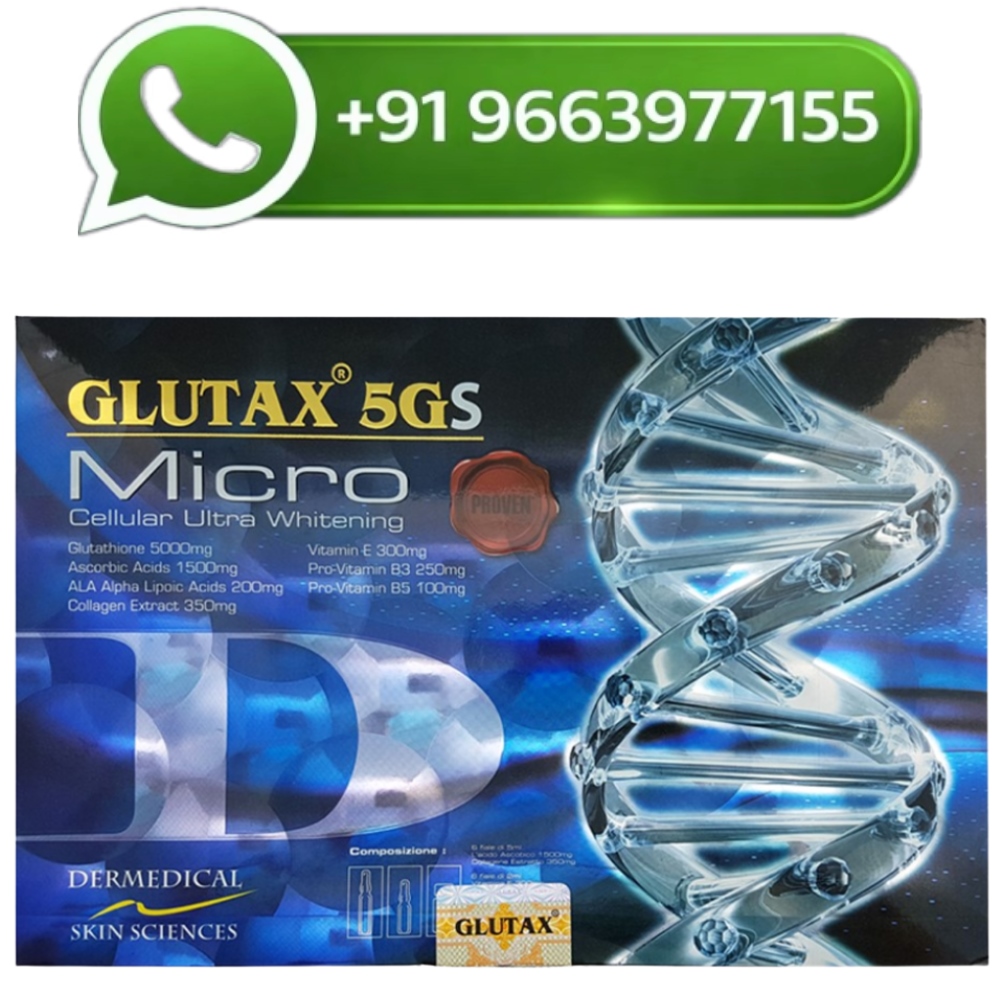 Glutax 5gs Micro 5000mg Cellular Ultra Whitening Injections