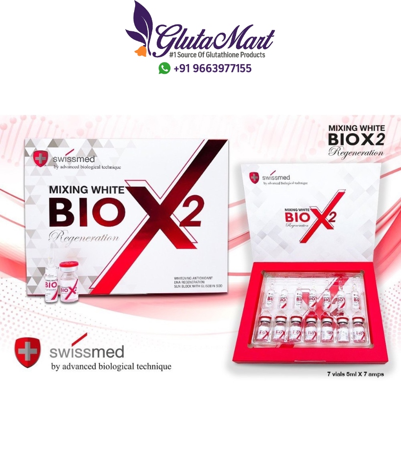 Mixing White Bio X2 Regeneration Glutathione Whitening Injection