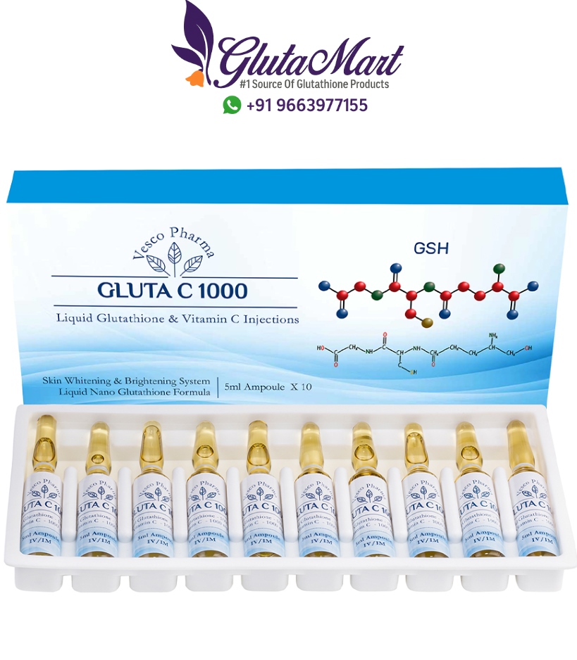 Glutathione Injection By Vesco Pharma Gluta C 1000 And Vitamin C