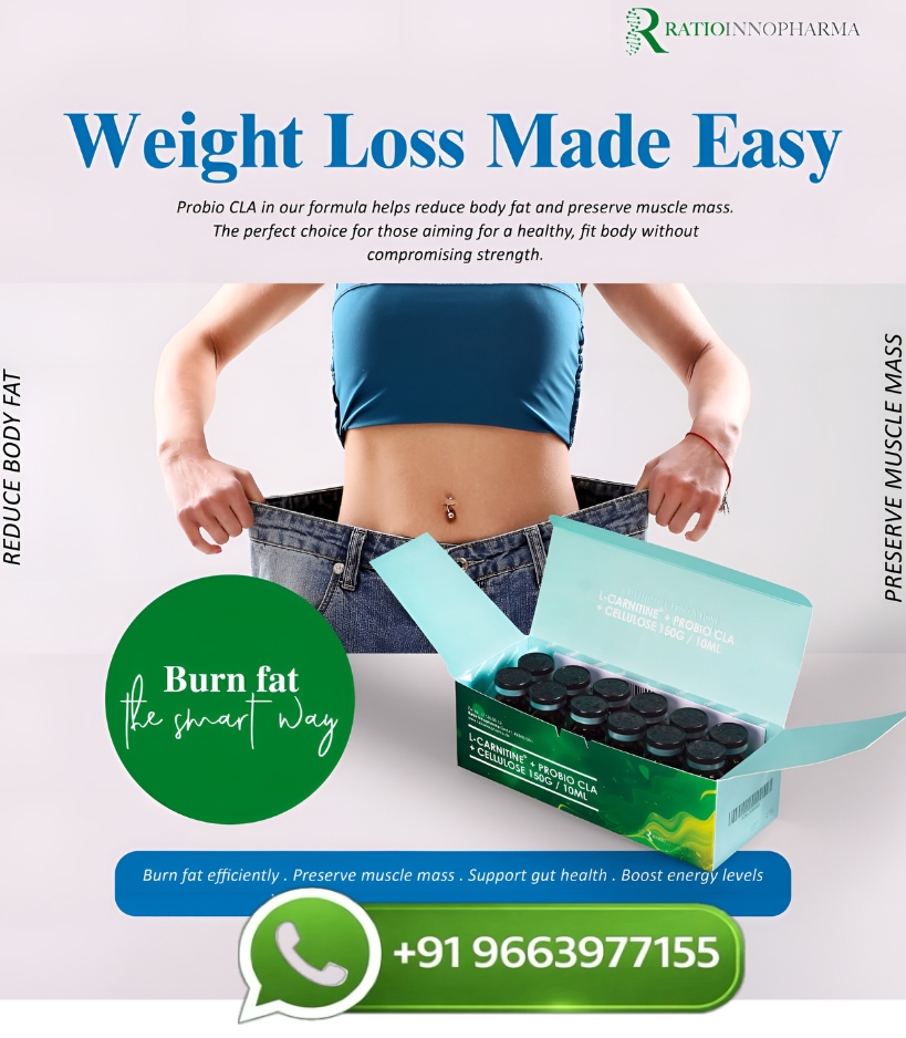 Ratiopharm L Carnitine plus Pro Bio CLA 150G Weight Loss Injection