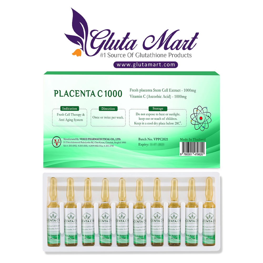 Vesco Pharma Placenta C 1000 Injection