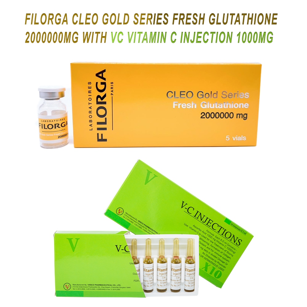 Filorga Cleo Gold Series Fresh 2000000mg  Glutathione Injection