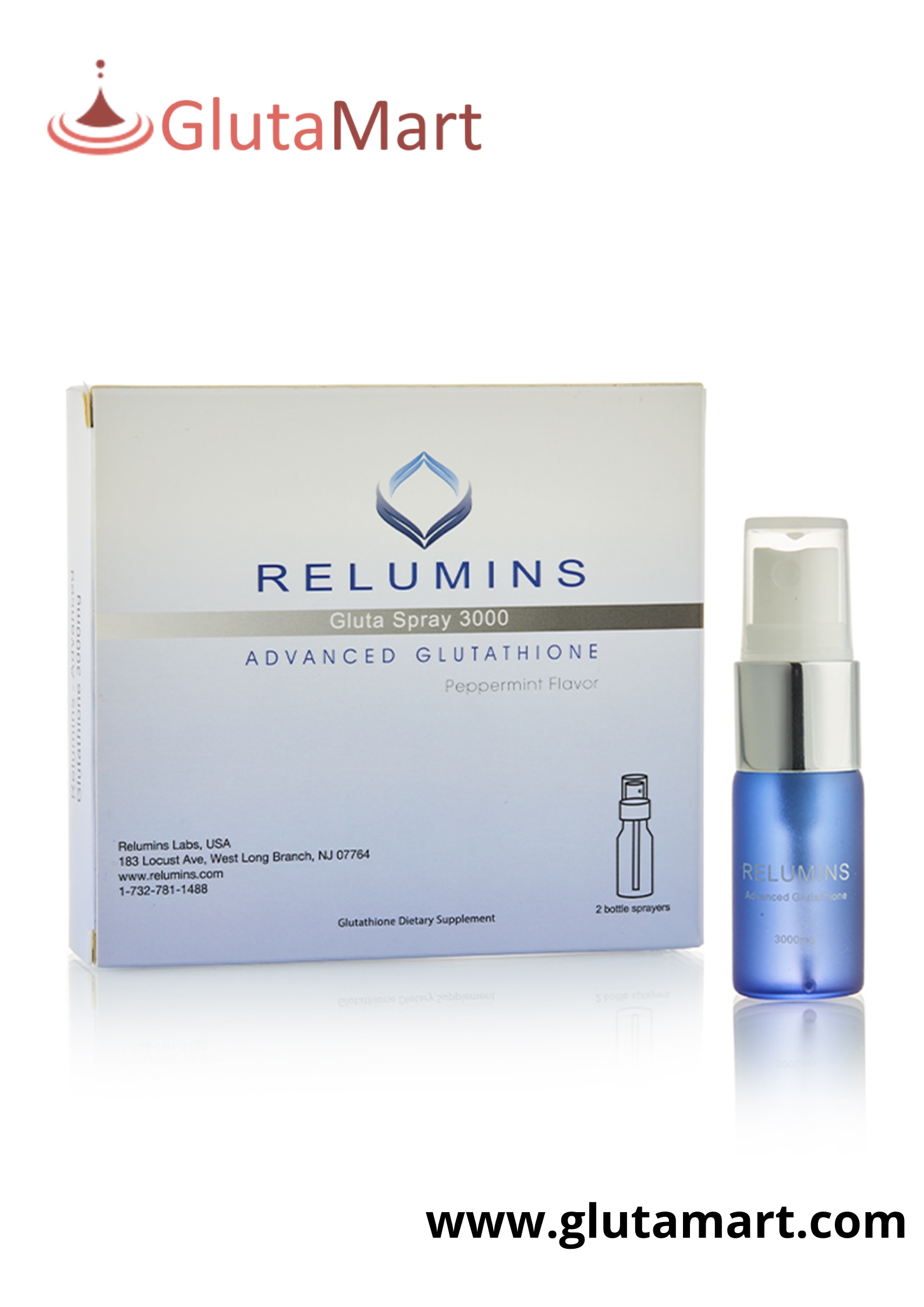 Relumins Gluta Spray 3000 Oral Glutathione Formula