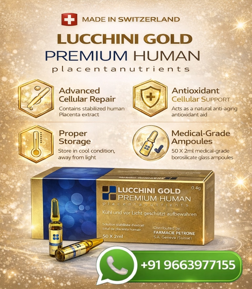 Lucchini Gold Premium Human Placenta Injection