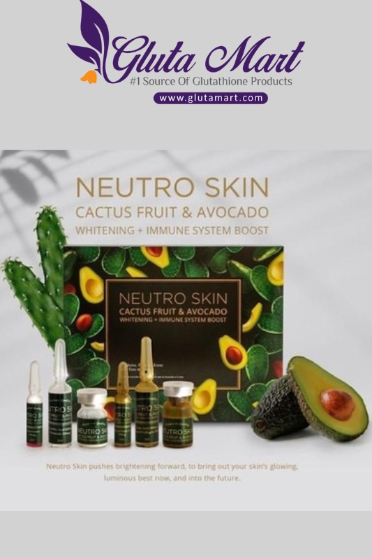 Neutro Skin Cactus fruit and avocado Glutathione Injections