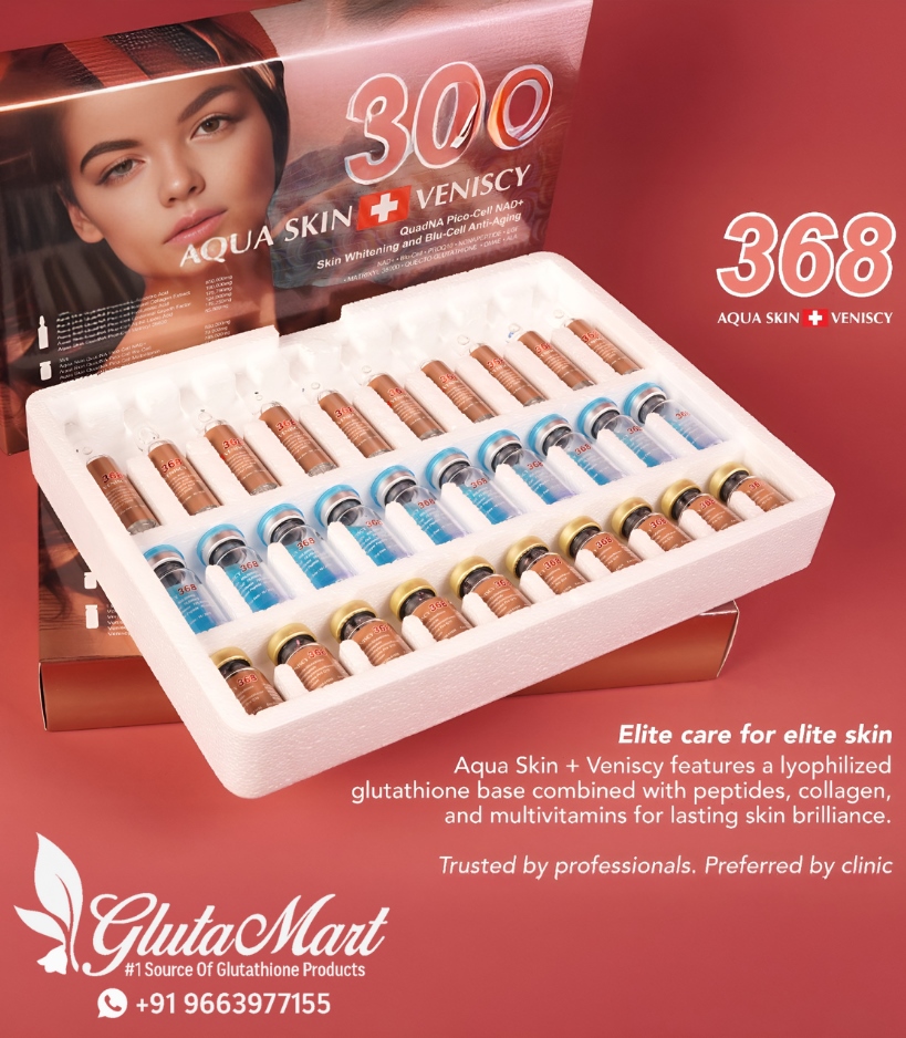 Aqua Skin Veniscy 368 Glutathione Injection