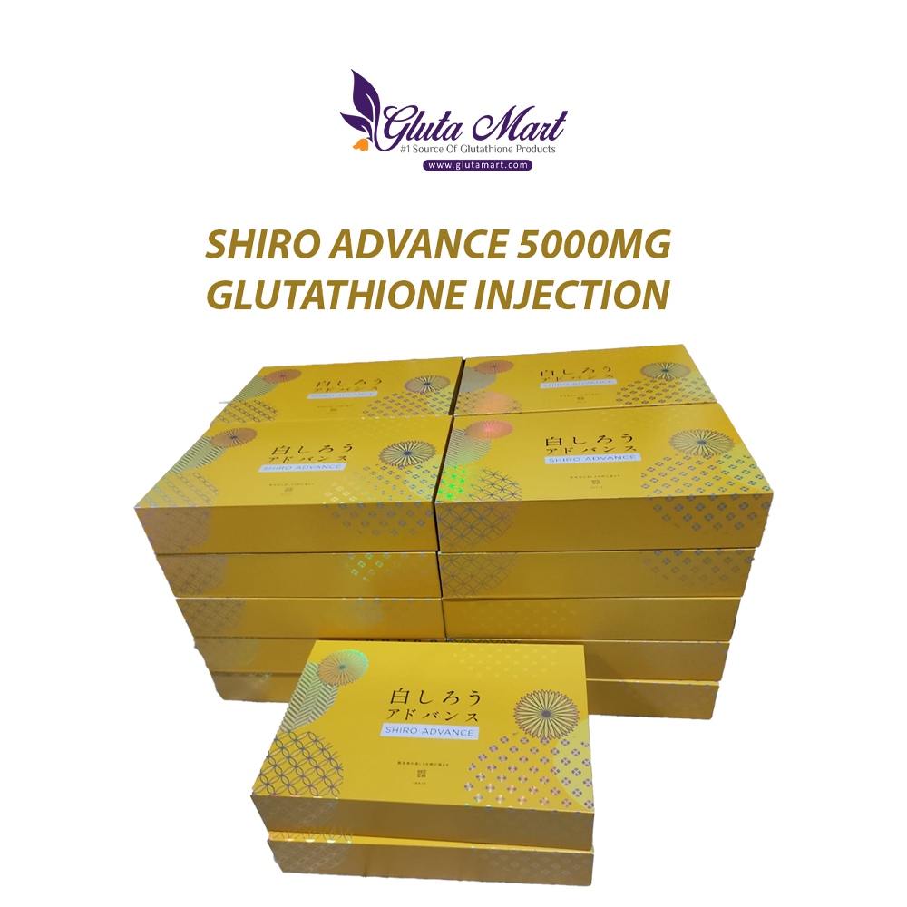 Shiro Advance Glutathione 5000mg Injections