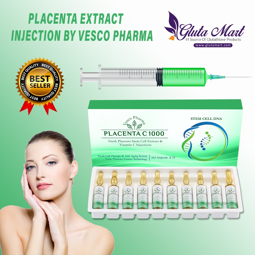 Vesco Pharma Placenta C 1000 Injection