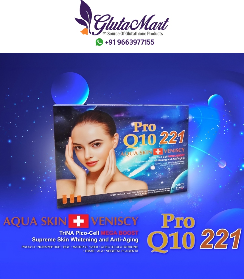 Aqua Skin 221 Pro Q10 Glutathione Injection