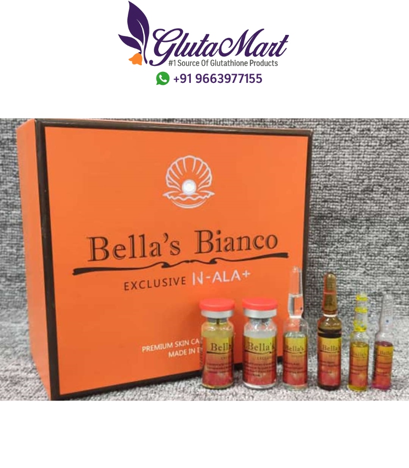 Bellas Bianco With ALA 100000mg Glutathione Injection