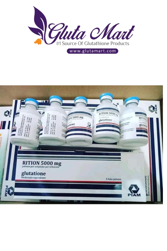 Rition Advanced 5000mg Glutathione Skin Whitening Injections