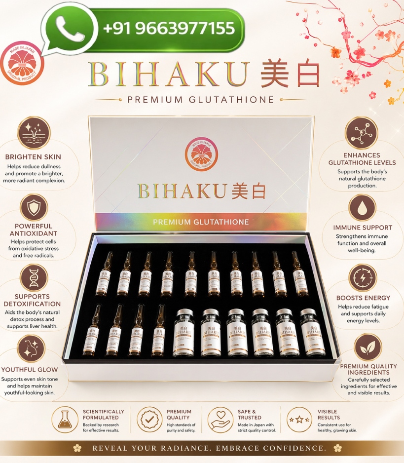 Bihaku Japan Premium Glutathione 10,000mg Injection