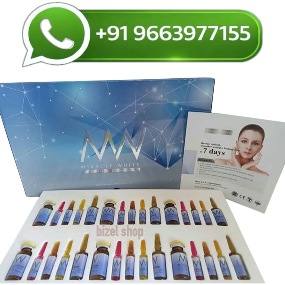 Miracle White 18000mg Glutathione Injections