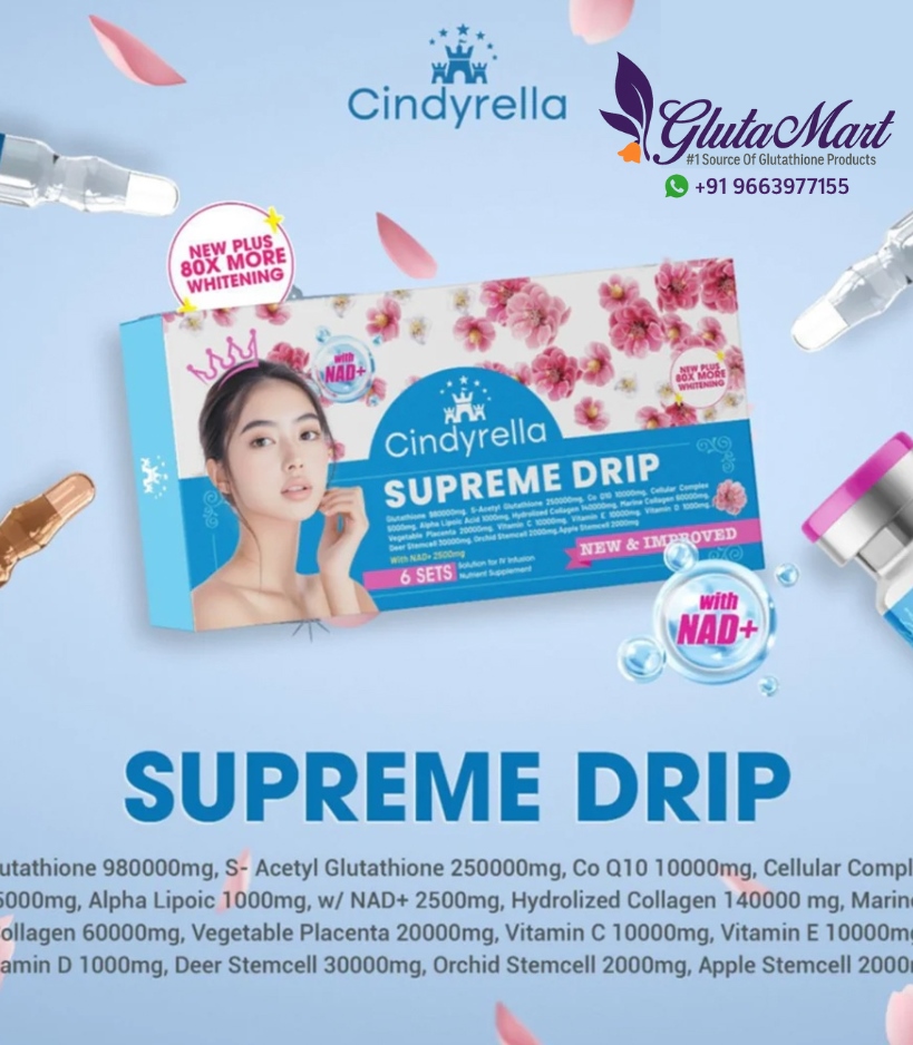 Cindyrella Supreme Drip Glutathione Injection