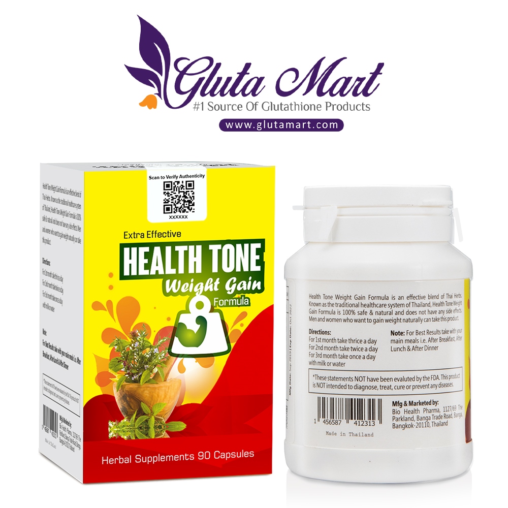 Extra Effective Health Tone Weight Gain 1000mg Formula