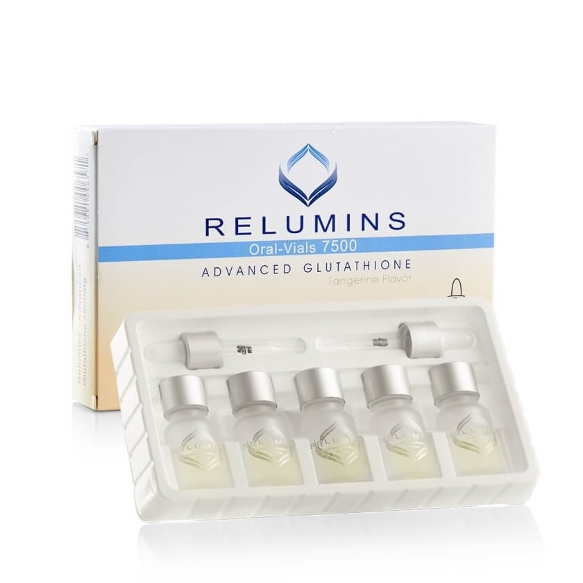 Relumins Oral Vials 7500mg Sublingual Glutathione