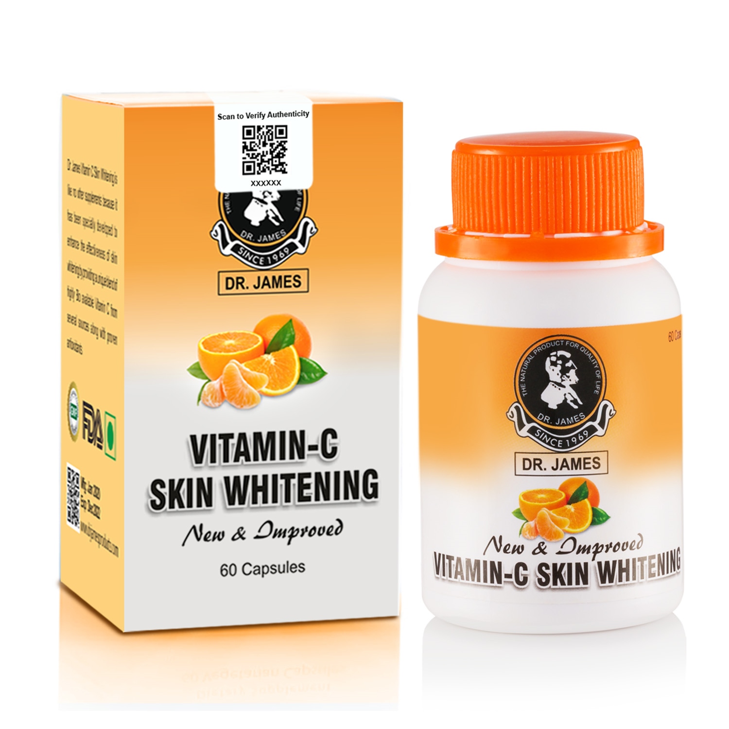 Dr James Vitamin C Skin Whitening Capsules