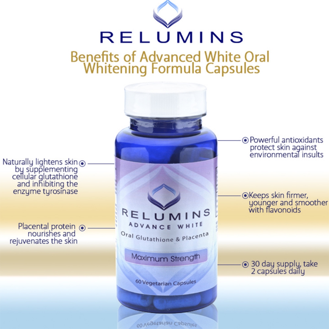 Relumins Advanced White Oral Glutatione and Placenta Capsules