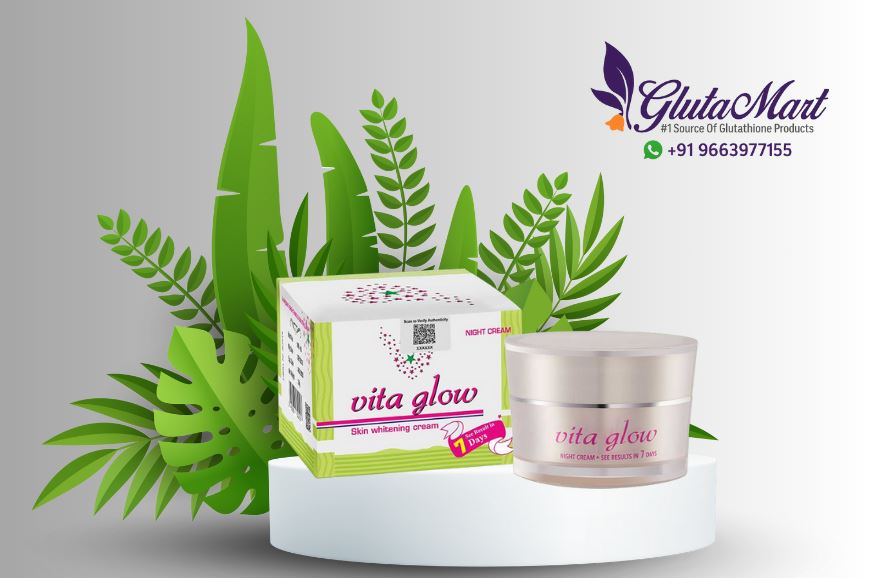 Unlock Radiant Skin with Vita Glow Skin Whitening Night Cream