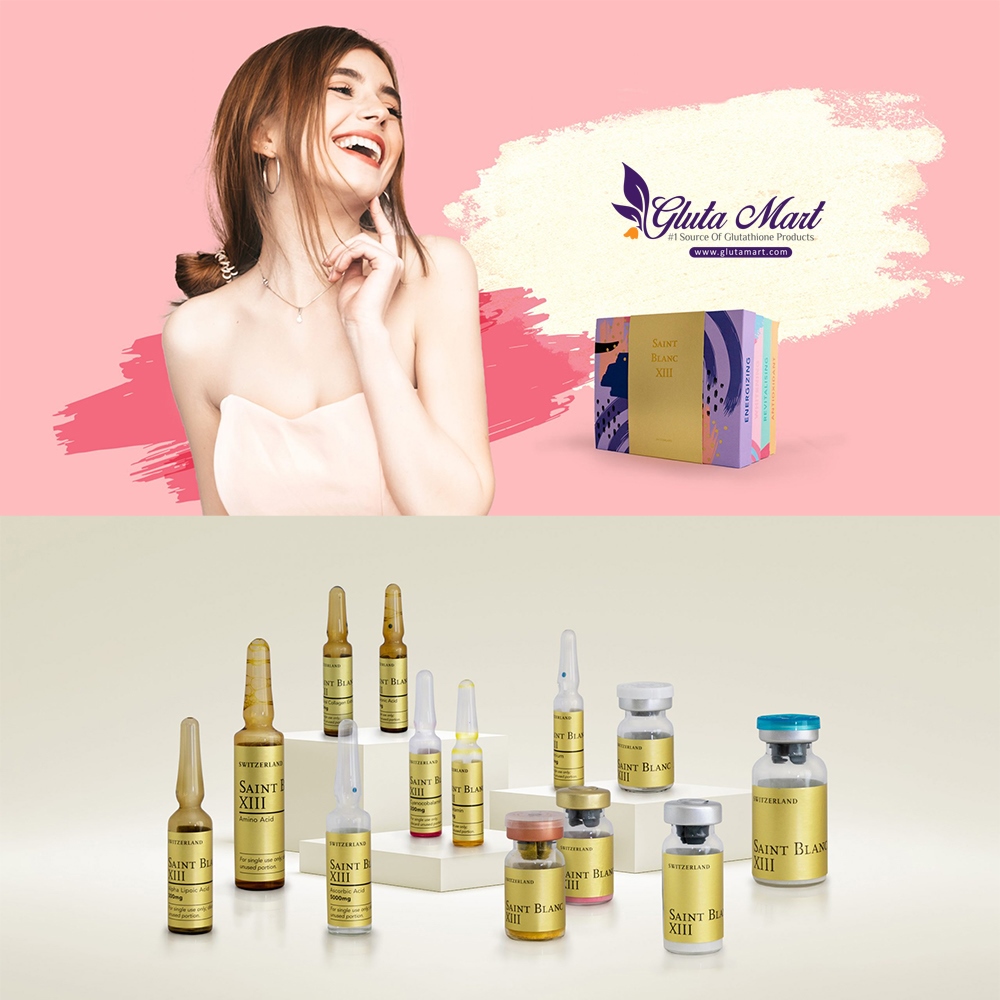 Saint Blanc XIII Quatret Glutathione Whitening Injection