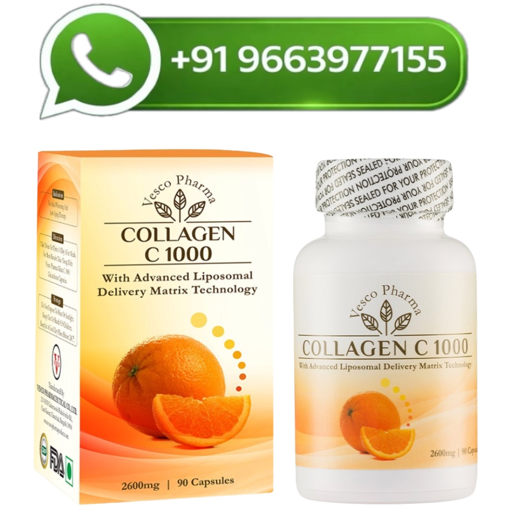 Vesco Pharma Collagen C 1000 Collagen Capsules – 90 Capsules
