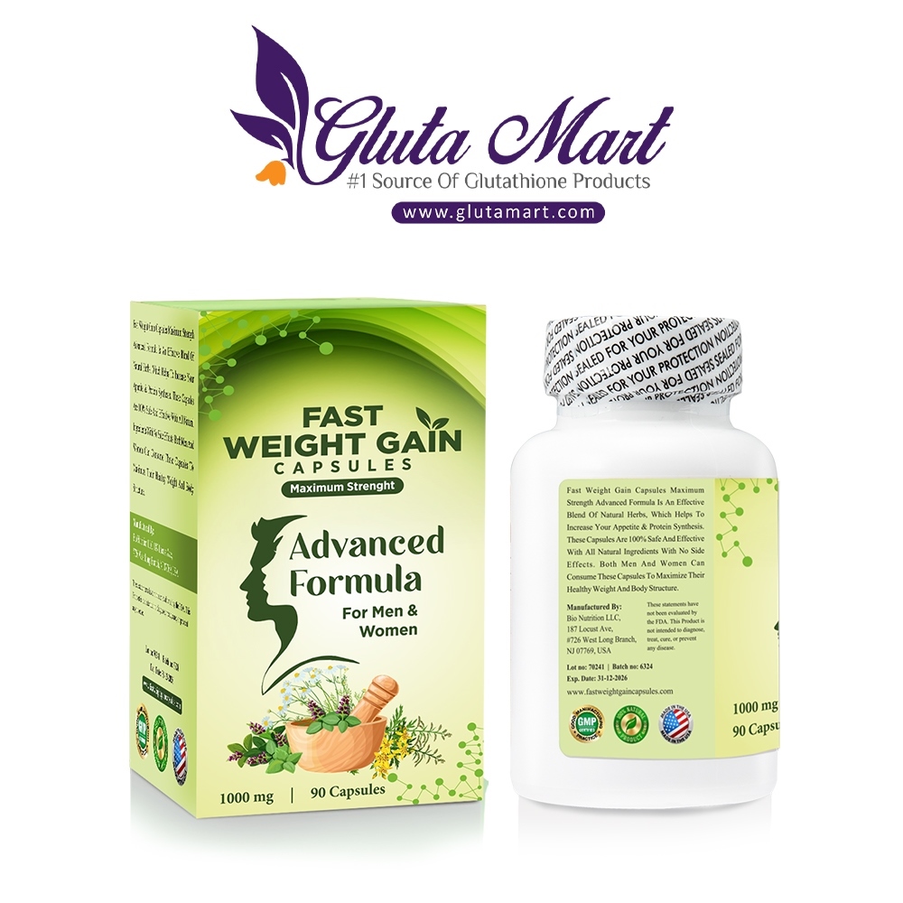 Fast Weight Gain Capsules Advanced Formula for Men & Women