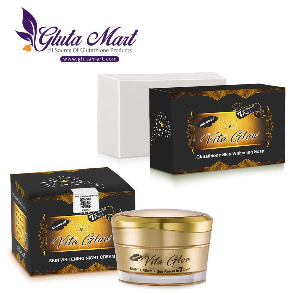 Advance Vita Glow Skin Whitening Soap & Night Cream