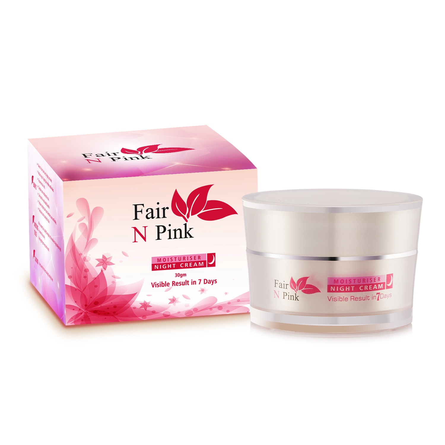 Fair N Pink Skin Whitening Night Cream