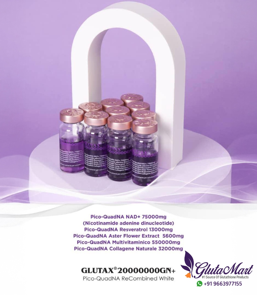 Glutax 20000000GN plus Recombined White Glutathione Injection