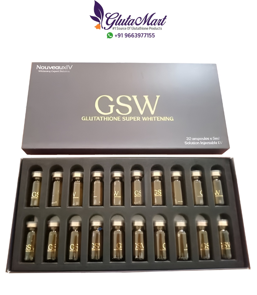 NouveauxIV GSW Glutathione Super Whitening Injection