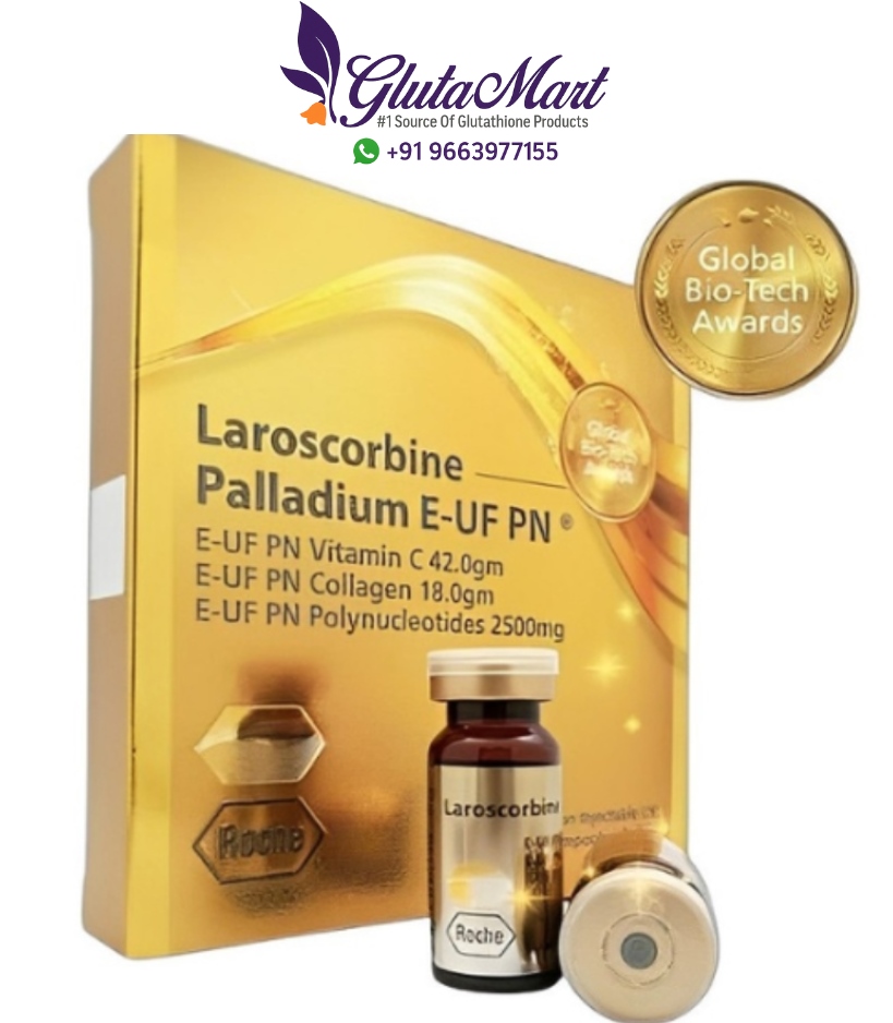 Laroscorbine Palladium Gold Box Vitamin C 42G & Collagen 15Gram