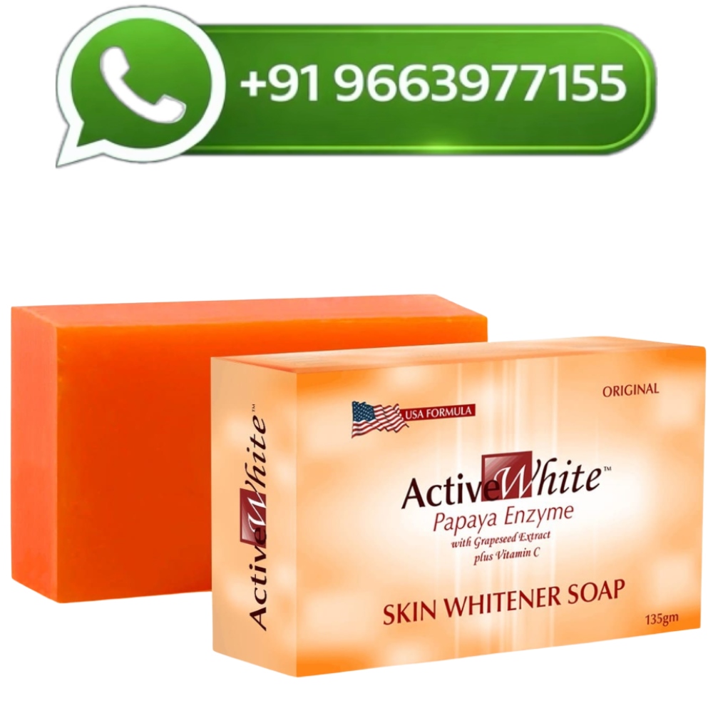 Active White Papaya Enzyme Skin Whitening Soap