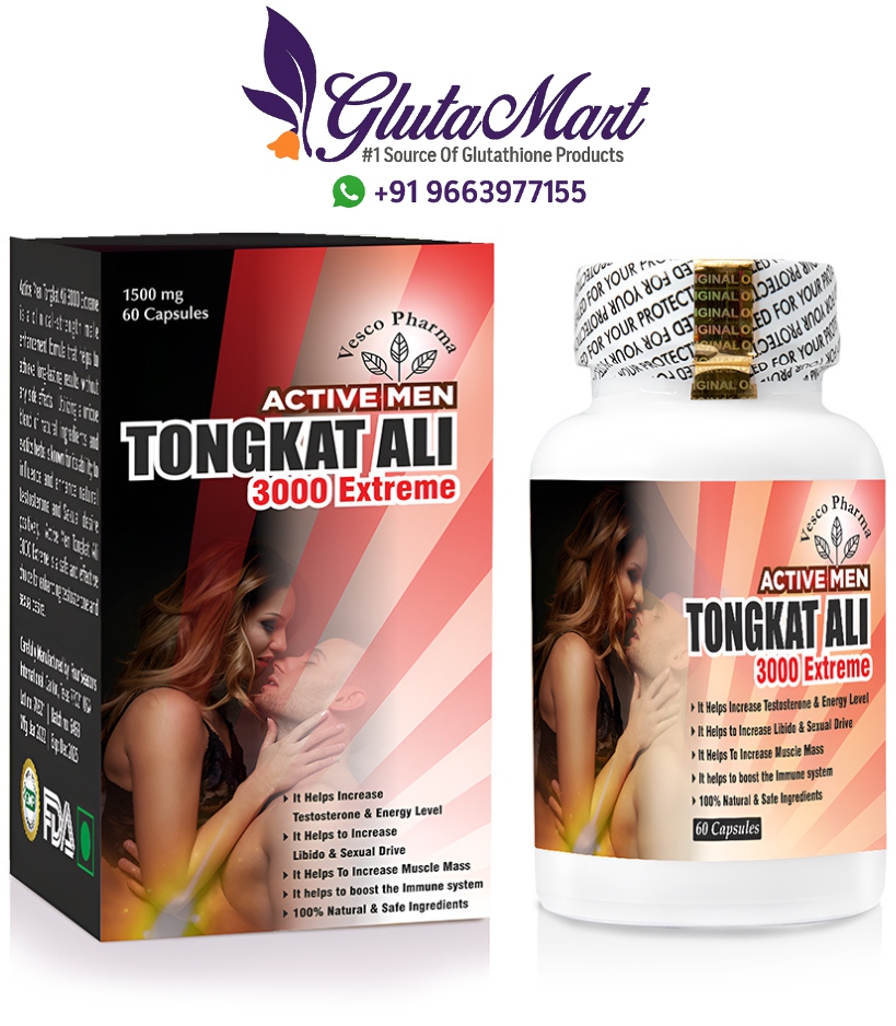 Vesco Pharma Active Men Tongkat Ali 3000 Extreme