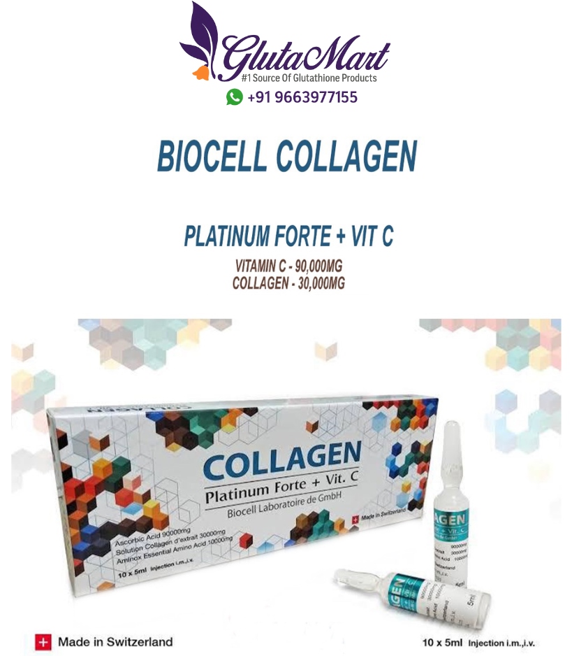 Biocell Collagen Platinum Forte Vitamin C & Collagen Whitening Injection