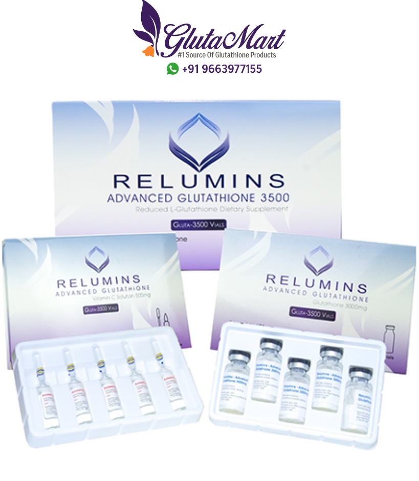 Authentic Relumins 3500mg Glutathione Injections