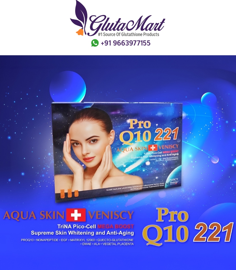 Aqua Skin 221 Pro Q10 Glutathione Injection